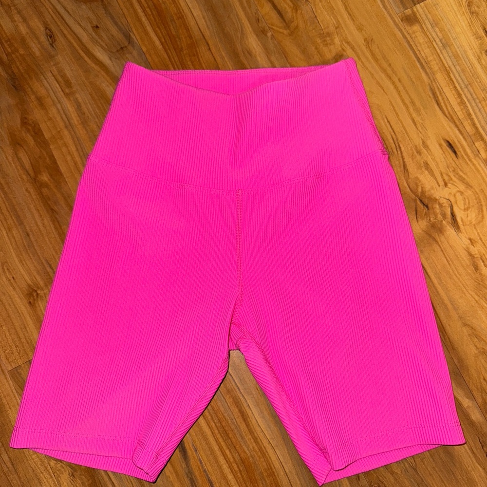 Bright Pink Women's Cycling Shorts